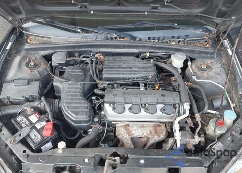 2004 Honda Civic Lx z USA, uszkodzony, nr VIN 2HGES16534H505428